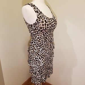 Animal print dress